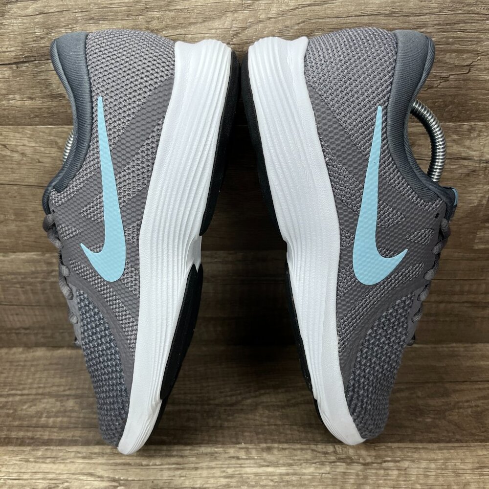 Nike Revolution 4 Gray Blue Womens US Size 8.5 Wide AH8799-004 Running Shoes - Picture 7 of 10
